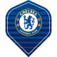 Letky na šipky Chelsea FC, pruhované, No2, 100 mikron