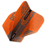 Letky na šipky Red Dragon Hardcore XT, oranžové, černé, extra tlusté