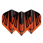 Letky na šipky Red Dragon Hardcore Radical oranžovo-černé Fan