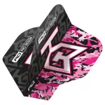 Letky na šipky Red Dragon Hardcore Premium Keegan Brown No2