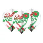 Letky na šipky Red Dragon Bullhitters bílé No2