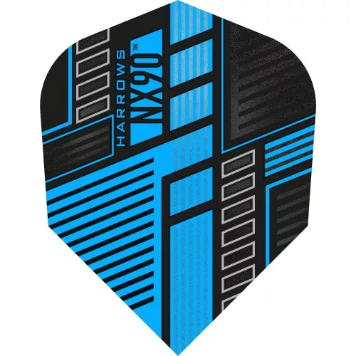 Letky na šipky Harrows Prime NX90 modré, No6, 100 mikronové