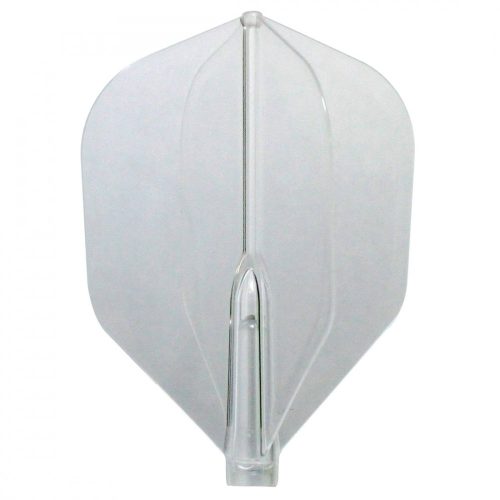 Letky na šipky Cosmo Fit Flight Air Shape průsvitné