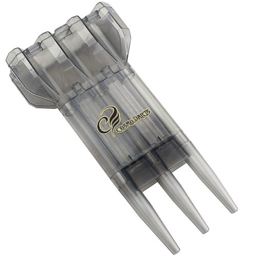 Pouzdro na šipky Cosmo Darts S průsvitné černé