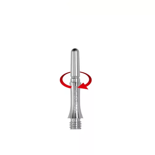 Násadky na šipky Cosmo Fit Titanium, otočné 13 mm