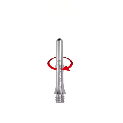 Násadky na šipky Cosmo Fit Titanium, otočné 13 mm