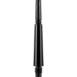 Násadky na šipky Cosmo Fit otočné, černé, 24mm