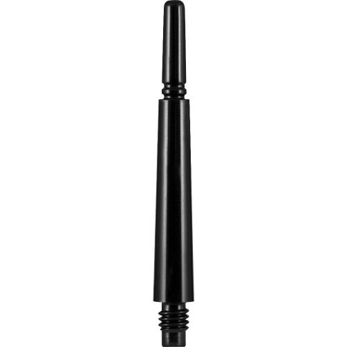 Násadky na šipky Cosmo Fit otočné, černé, 28mm