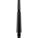 Násadky na šipky Cosmo Fit černé, 24mm