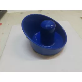 Odrážeč na vzdušný hokej modrý, 10 cm