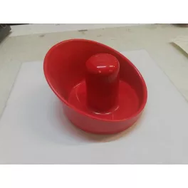 Odrážeč na vzdušný hokej červený, 10 cm