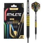 Šipky steel GOAT Athlete Yellow 12g, brass