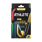 Šipky steel GOAT Athlete Yellow 12g, brass