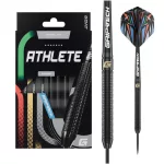 Šipky steel GOAT Athlete Black 13g, brass