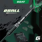 Šipky steel GOAT 8-Ball 24g 90% wolfram