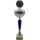 Šípkařská trofej stříbrno-modrá trofej, 32cm vysoká