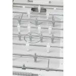 Stolní fotbal Garlando G-500 Pure White, 5ft