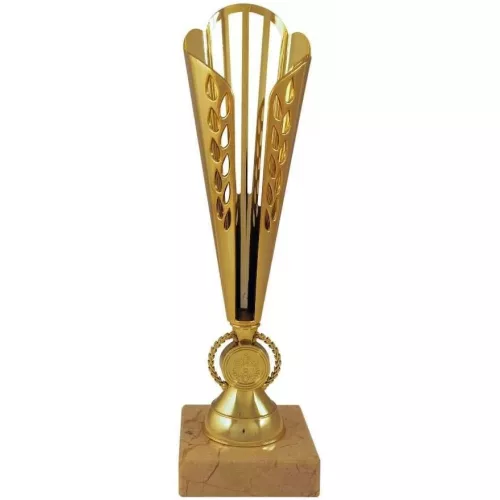 Prozona Trofej Sport zlatý pohár mramorový podstavec výška 35cm