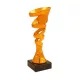 ProZona Sportovní trofej design spirály mramorový podstavec bronz 18 cm