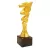 ProZona Sportovní trofej design spirály mramorový podstavec zlatá 20 cm
