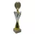 ProZona Sportovní trofej design terče mramorový podstavec zlato-stříbrná 33 cm