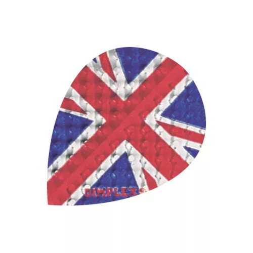Letky na šipky Harrows Dimplex Union Jack Pear