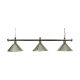 Kulečníková lampa Buffalo Baron 3 chrome