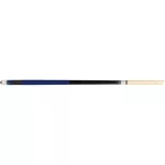 Kulečníkové tágo Buffalo Hardwood Flame, modré dvoudílné