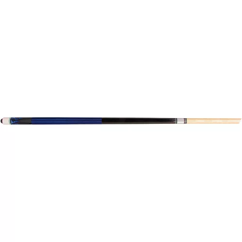 Kulečníkové tágo Buffalo Hardwood Flame, modré dvoudílné
