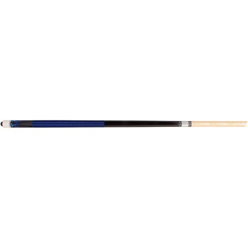 Kulečníkové tágo Buffalo Hardwood Flame, modré dvoudílné