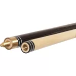 Kulečníkové tágo Buffalo Hardwood Black dvoudílné