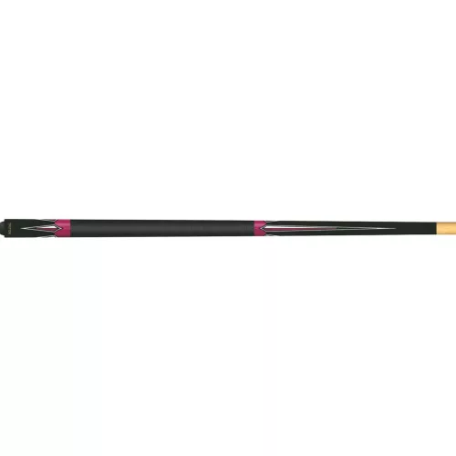 Pool kulečníkové tágo Triton Target 5, dvoudílné, růžovo-černé, 145/13mm