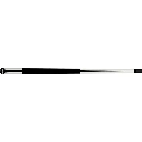 Pool kulečníkové tágo Maxton Fiber bílé, dvoudílné, 148cm, 13mm kůže