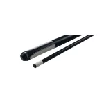 Pool kulečníkové tágo Maxton Fiber bílé, dvoudílné, 148cm, 13mm kůže