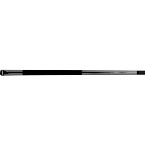 Pool kulečníkové tágo Maxton Fiber šedé, dvoudílné, 148cm, 13mm kůže