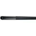 Pool kulečníkové tágo Maxton Fiber šedé, dvoudílné, 148cm, 13mm kůže