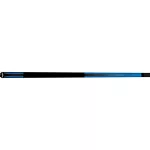 Pool kulečníkové tágo Maxton Fiber modré, dvoudílné, 148cm, 13mm kůže
