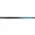 Pool kulečníkové tágo Maxton Fiber modré, dvoudílné, 148cm, 13mm kůže