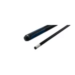 Pool kulečníkové tágo Maxton Fiber modré, dvoudílné, 148cm, 13mm kůže
