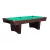 Pool kulečníkový stůl Buffalo Eliminator III 7ft hnědý