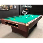Pool kulečníkový stůl Buffalo Eliminator III 7ft hnědý
