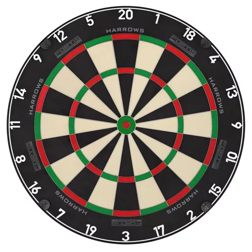 Sisalový terč Harrows Fortis turnajová kvalita, žiletkové drátování