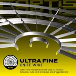 Sisalový terč Harrows Fortis turnajová kvalita, žiletkové drátování