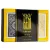 Pokerové karty KEM Black&Gold wide 100% plastové, 2 balíčky