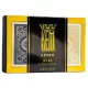 Pokerové karty KEM Black&Gold wide 100% plastové, 2 balíčky