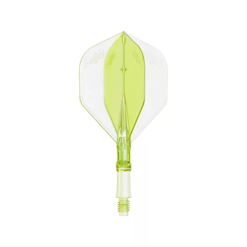 L-Style Integrované letky a krátké násadky L-System L1 190 Neon žluté 35mm na šipky