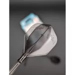 L-Style Integrované letky a krátké násadky L-System L1 190 průhledné černé 35mm na šipky