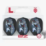Letky na šipky L-Style L1EZ Sho Okano černé