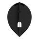Letky na šipky L-Style Pro L2 Teardrop, černé