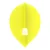 Letky na šipky L-Style Pro L2 Teardrop, žluté